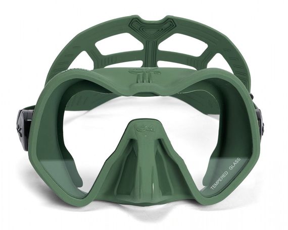 Маска C4 Carbon Skyline Antifog green