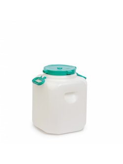 Канистра бочка для воды 40л. с крышкой и ручками (680)