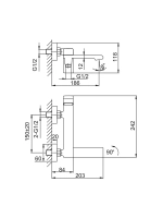 Смеситель для ванны Frap F3284-6
