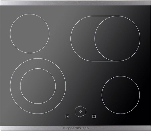 Электрическая варочная панель Kuppersbusch KE 6330.0 SE стальная рамка