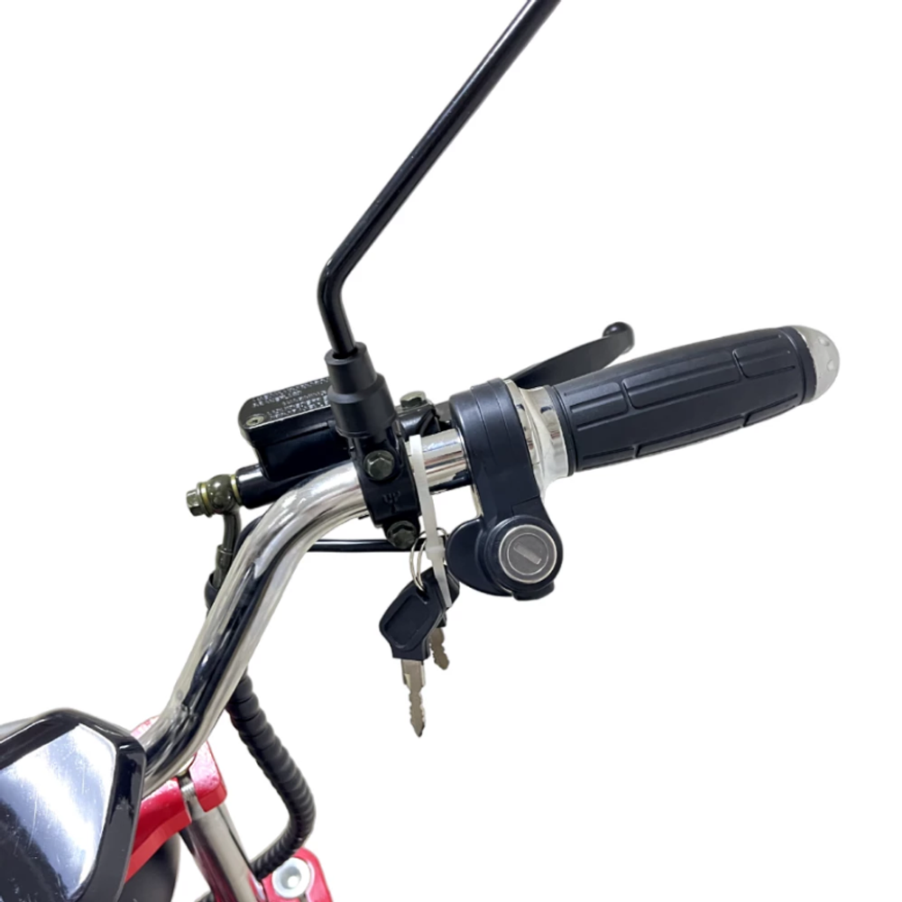 Электроскутер Wolong C3 PRO красный