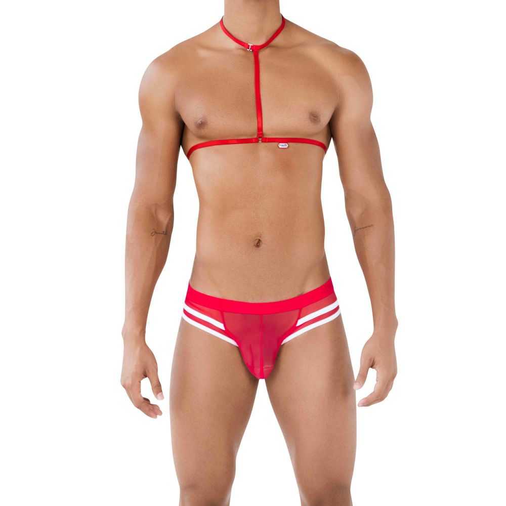 Мужские трусы слипы красные Pikante HOT BRIEF 049505