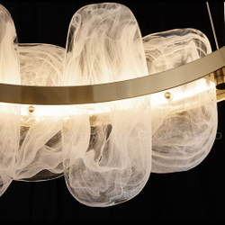 Люстра Cloyd COLD C1 / Ø60 см - латунь (арт.11517)