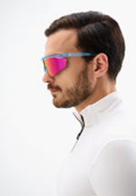 Спортивные очки AVEO Iride DUO / Fade Azure / Red Mirror Lens