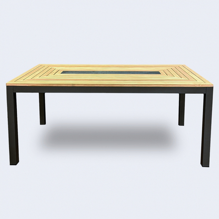 Стол обеденный ЭГМОНТ из тика 180x90