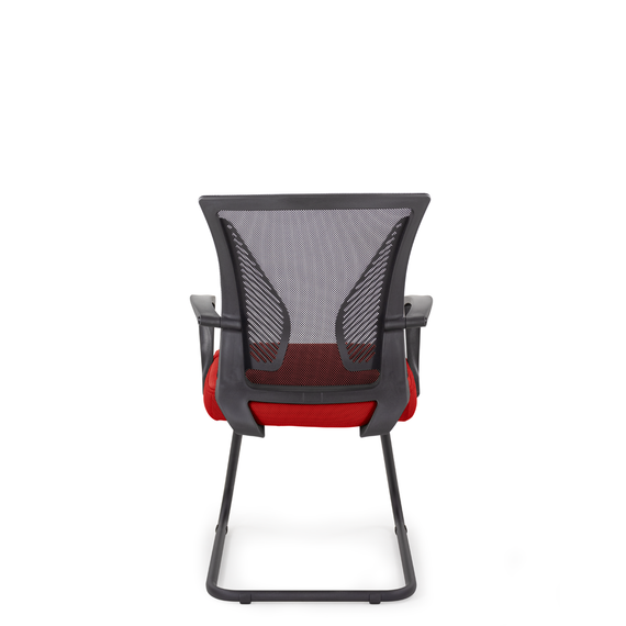 Кресло СН-800 Энжел черный Н/п Нео BL TW-01/Е02-к (черный/красный)