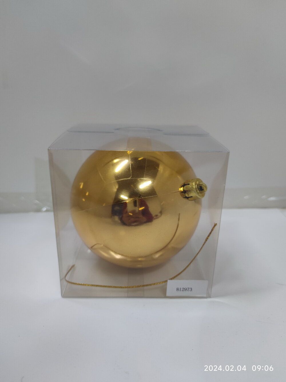 GAEM Украшение новогоднее "Шар", D 12 см, L12 W12 H12 см