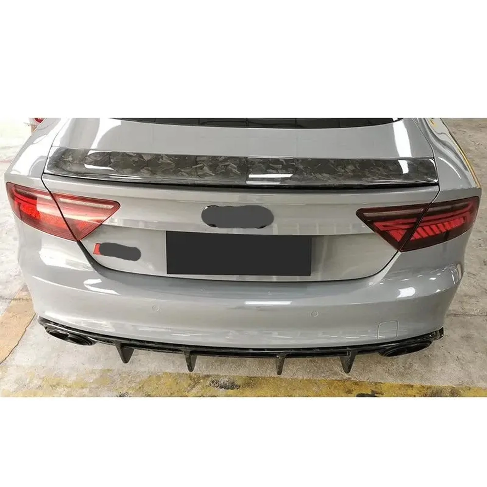 Карбоновый диффузор для AUDI RS7 4G 2014-2018 Ауди