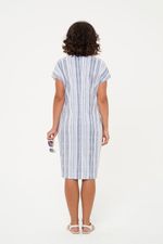 Платье Кайла(46-56) Serenada полоса (Акция)