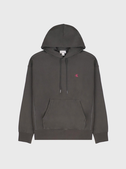 Худи Calvin Klein Premium Terry Relaxed Monogram Fleece Hoodie Beluga