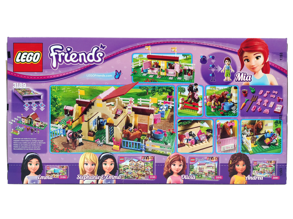 Конструктор LEGO Friends 3189 Городские конюшни