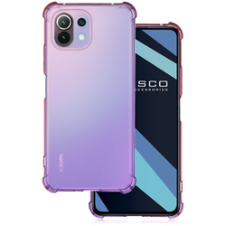 Чехол ROSCO для Xiaomi Mi 11 Lite;Xiaomi Mi 11 Lite 5G;Xiaomi 11 Lite 5G NE оптом (арт. XM-MI11L-HARD-TPU-PINK-PURPLE)