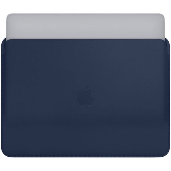 Apple Leather Sleeve for MacBook Pro 13‑inch Midnight Blue (Тёмно-синий)