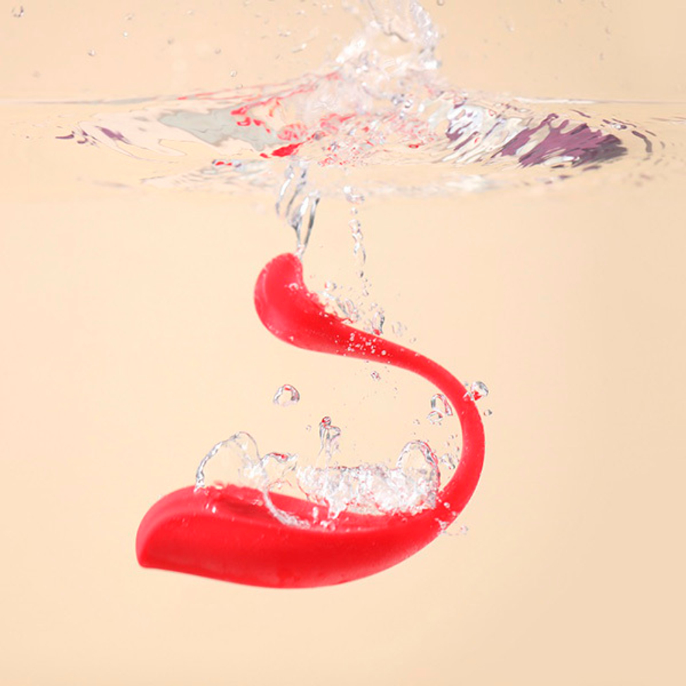 Красное интерактивное виброяйцо Svakom Phoenix Neo 2 Interactive App-controlled Egg Vibrator With External Light S94P