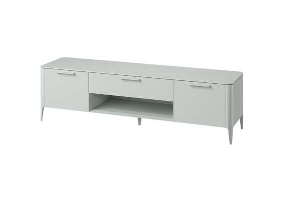 Тумба Type oak под ТВ ширина 200 см (светло-серый)