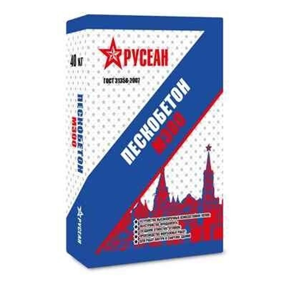 Пескобетон М300 Русеан 40кг