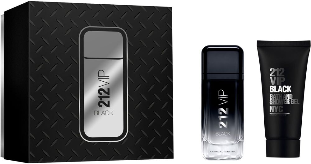 Carolina Herrera 212 VIP Black подарочный набор (I.) для мужчин