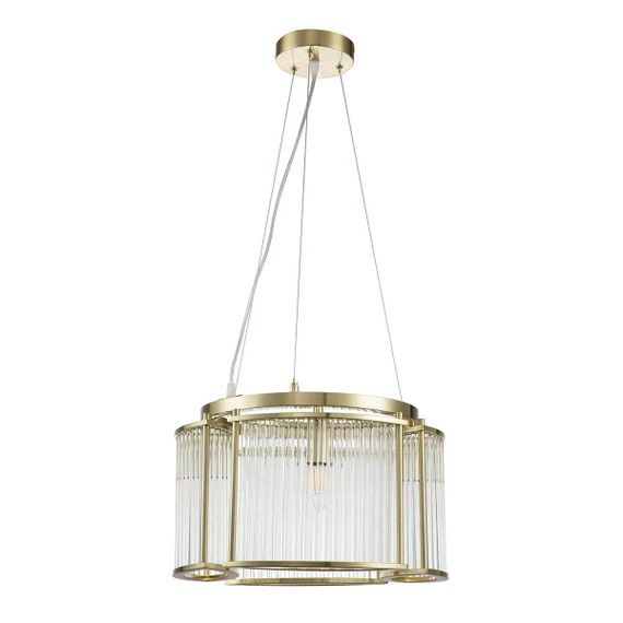 Подвесная люстра Indigo Corsetto 12003/4P Gold V000073