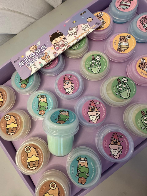 Слайм в баночке "Dessert"