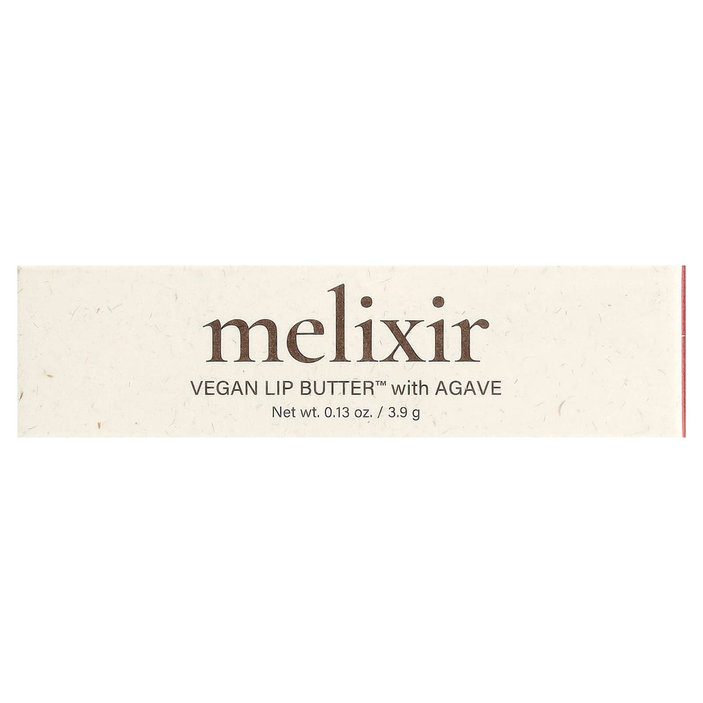 Melixir, Vegan Lip Butter™ с агавой, оттенок 03 Red бархат, 3,9 г (0,13 унции)