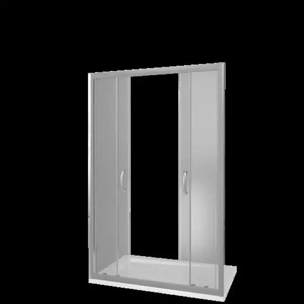 Душевая дверь в нишу Bas Infinity WTW-TD-150-G-CH 150*185 без поддона