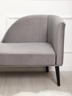 Кушетка Berger серый/венге