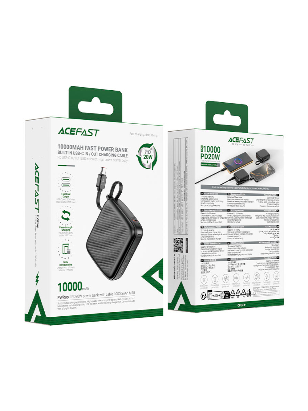 Внешний аккумулятор ACEFAST M15 10000 mAh