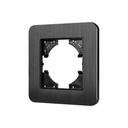 Рамка алюминиевая FRM-AKIRY-AL-1-BK (Arlight, -) 049681