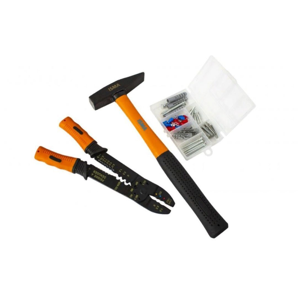 Набор инструмента 303пр. 1/4'',1/2''(6гр.)(4-32мм) ISMA ISMA-53034