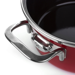 Кастрюля 2.8л Kochstar Metallica Solid Rot Германия фото