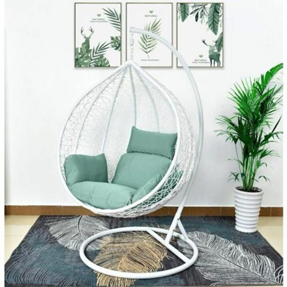 Кресло подвесное AFM-168A-XL White/Green