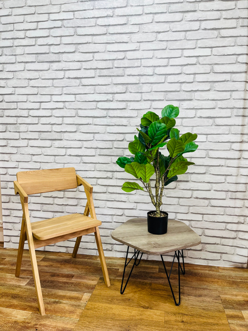 Растение искусственное Фикус лировидный 161-003 (28 листьев) 90см