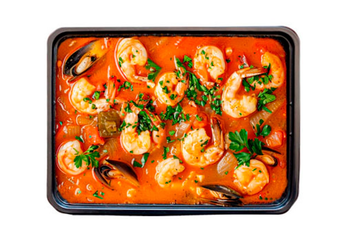 Суп итальянский томатный с морепродуктами, 400г