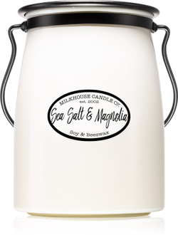 Milkhouse Candle Co. Creamery Sea Salt & Magnolia - Ароматическая свеча Butter Jar /   624  g  / GTIN 849564005447
