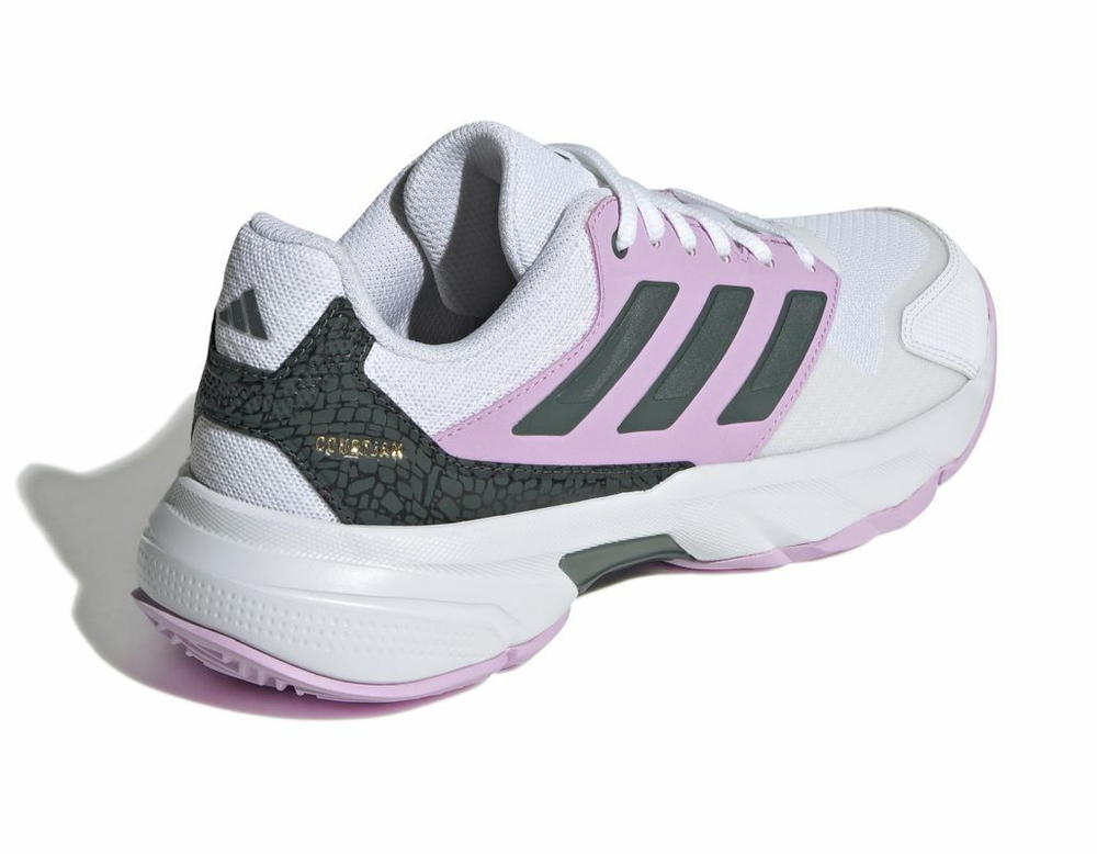 Женские теннисные кроссовки Adidas CourtJam Control 3 W - bronze strata/legend ink/bliss lilac