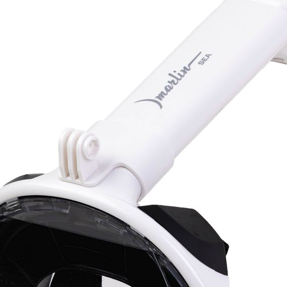 Полнолицевая маска Marlin Sea белый/черный