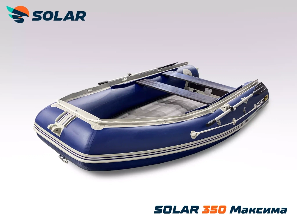 Лодка надувная моторная solar-350 к (максима)
