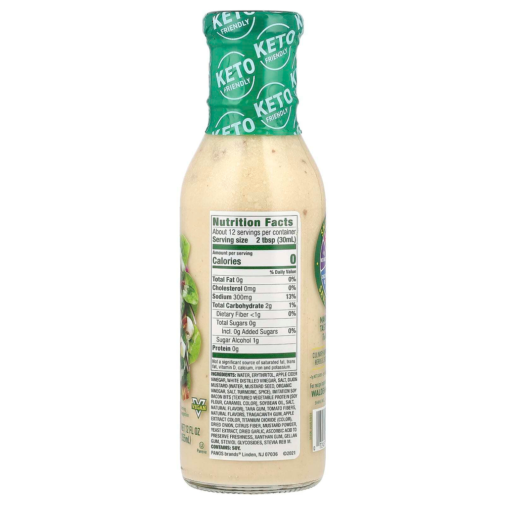 Walden Farms, Сливочная заправка Bac'N, 355 мл (12 жидк. унц.)