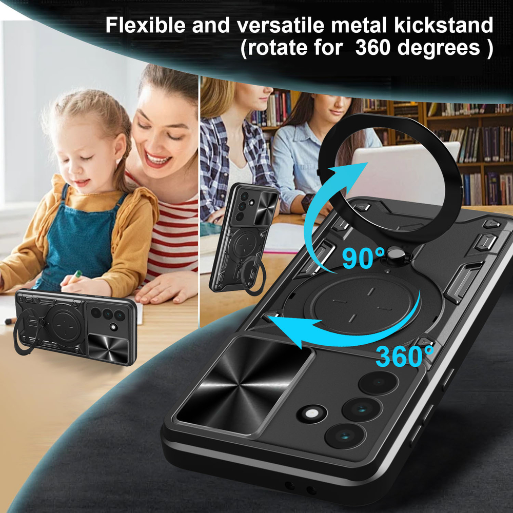 Чехол с кольцом Big Ring Case для Samsung Galaxy A56