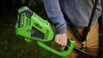 Триммер аккумуляторный Greenworks GD40BC, 40V, 40 см, бесщеточный, с 1хАКБ 8 Ач и ЗУ (1301507UH)