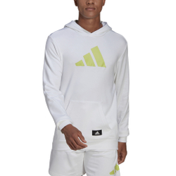 Мужская кофта теннисная adidas Future Icon 3BAR OH Hoody Men - White, Green