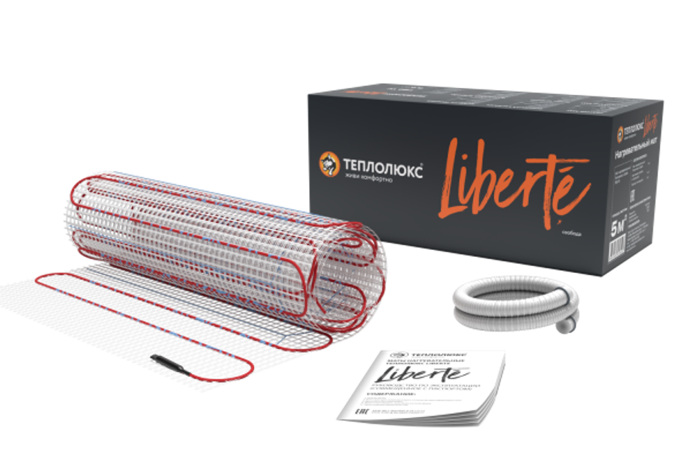 Теплолюкс Liberte 8 кв.м. Нагревательный мат для теплого пола