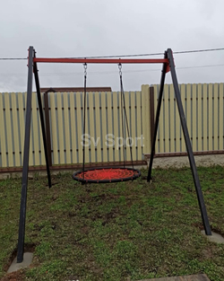 Монтаж уличных качелей Sv Sport