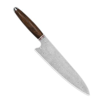 Нож QSP QS-KK-003B Gyuto с клинком из стали Damascus, рукоять дерево