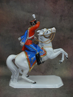 Статуэтка. Фарфор. Солдат Гусар Лейб-гвардии Гусарского полка. Rosenthal. Германия