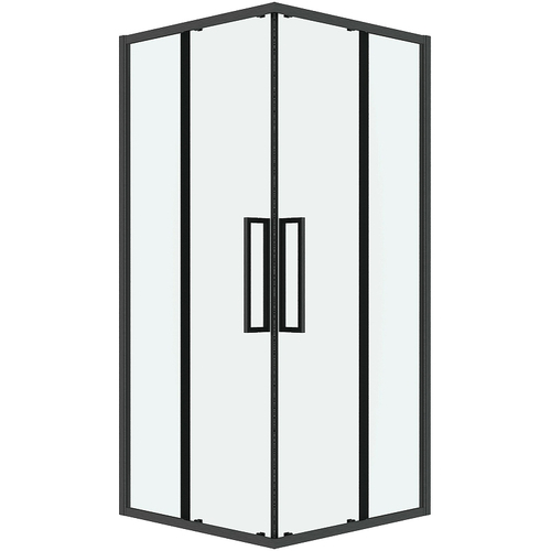 Душевой уголок Grossman Cosmo 100х100 300.K33.02.1010.42.00 профиль Графит сатин стекло прозрачное