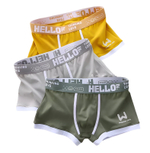 Комплект из 3 мужских трусов-боксеров (Размер: XXXL) (Цвет: разноцветный)