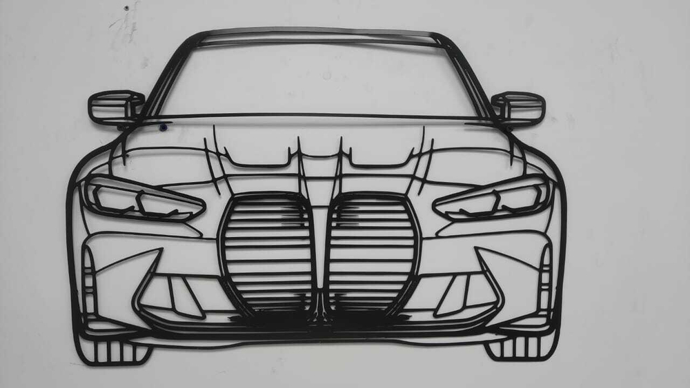 Панно автомобиль  "BMW"
