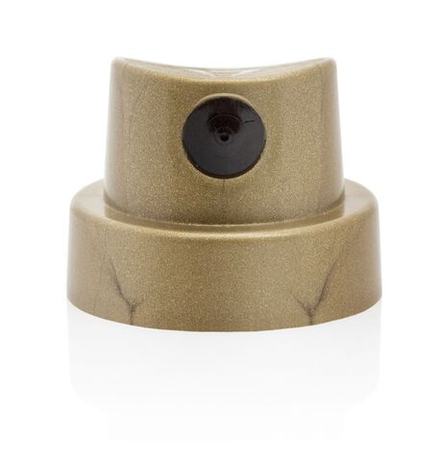 Кэп Fat Gold золотой с черной вставкой