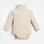 Боди для девочек (водолазка) Крошка Я "BASIC LINE" р. 74-80, молочный. 9235653